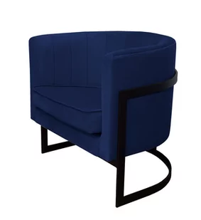 Fotel Glamour podstawa czarna - Fotele Fotel Glamour podstawa czarna - Fotele - miniaturka - grafika 1