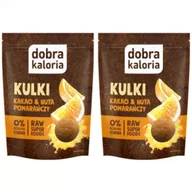 Ciastka - Dobra Kaloria Kulki Mocy kakao i nuta pomarańczy Zestaw 2 x 65 g - miniaturka - grafika 1
