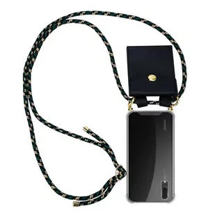 Łańcuszek Pokrowiec Do Huawei P20 w KAMUFLAŻ Etui Obudowa Case Cover Ochronny Cadorabo - Etui i futerały do telefonów - miniaturka - grafika 1