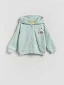 Bluzy i sweterki niemowlęce - Reserved - Bawełniana bluza Pochacco - jasnoniebieski - miniaturka - grafika 1