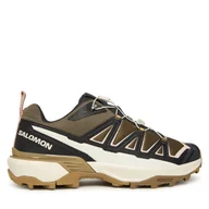 Buty trekkingowe męskie - Trekkingi Salomon X Ultra 360 Edge L47872100 Khaki - miniaturka - grafika 1