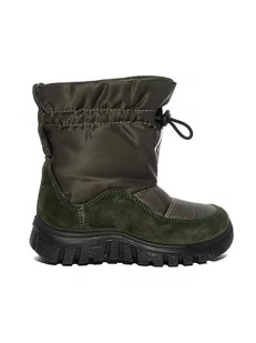 Naturino Botki w kolorze khaki - Buciki dla niemowląt - miniaturka - grafika 1