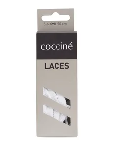 Coccine Sznurówki do obuwia SZNUROWADŁA 90 cm P7 BAWEŁNIANE v.AZ Biały - Akcesoria obuwnicze - miniaturka - grafika 1