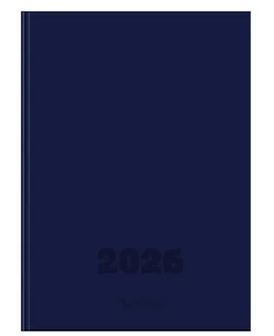 Kalendarz 2026 A5 dzienny Szefa Dtp granat Herlitz - kalendarz - Kalendarze - miniaturka - grafika 1