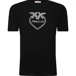 Koszulki męskie - Pinko UP T-shirt | Regular Fit - grafika 1