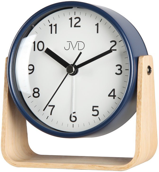 JVD Budzik SRP2310.3 11 cm niebieski okrągły