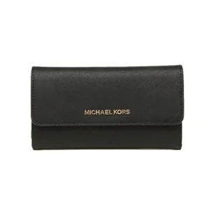 Michael Kors Skórzany Portfel Damski Jet Set - Portfele - miniaturka - grafika 1