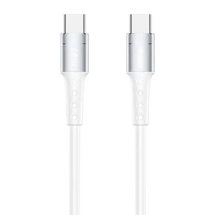 Remax Chaining Series kabel USB Typ C - USB Typ C PD 65W 1m biały (RC-198c) - Kable USB - miniaturka - grafika 1