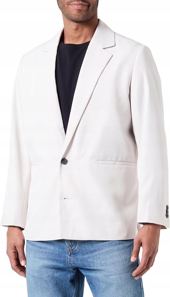 JACK&JONES MARYNARKA BEŻOWA JEDNORZĘDOWA 54 JSJ