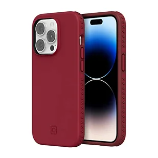 Incipio Etui na telefon, uchwyt wielokierunkowy, ochrona przed upadkiem 14 stóp (4,3 m) - szkarłatna czerwień/winiarnia (IPH-2009-SCRW) - Etui i futerały do telefonów - miniaturka - grafika 1