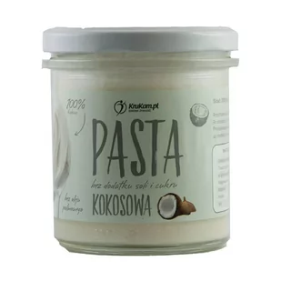 KruKam Pasta kokosowa 300g - Słodkie kremy i masła - miniaturka - grafika 1