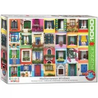 Puzzle - Eurographics Puzzle 1000 elementów Kolorowe okna - miniaturka - grafika 1
