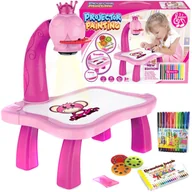 Podkładki na biurko - WKS, Magiczny Stolik do malowania z tablicą i projektorem - miniaturka - grafika 1