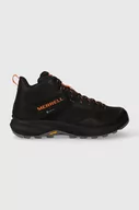 Buty trekkingowe męskie - Merrell buty MQM 3 Mid GTX męskie kolor czarny lekko ocieplone - miniaturka - grafika 1