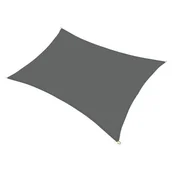 Parasole ogrodowe - ŻAGIEL PRZECIWSŁONECZNY W ODCIENIACH SZAROŚCI 3x4m - miniaturka - grafika 1