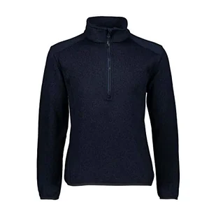CMP męska bluza polarowa z dzianiny 39h0757 niebieski black blue 52 - Bluzy męskie - miniaturka - grafika 1