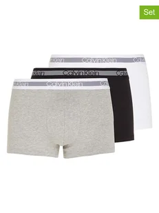Calvin Klein Bokserki (3 pary) w kolorze białym, czarnym i jasnoszarym - Majtki męskie - miniaturka - grafika 1