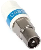 Akcesoria TV-SAT - Wtyk antenowy IEC Cabelcon na przewód RG-6/Triset-113 "Self-Install" - miniaturka - grafika 1