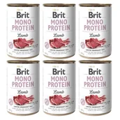Mokra karma dla psów - Brit Mono Protein jagnięcina 6 x 400 g - miniaturka - grafika 1