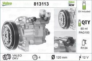 VALEO Kompresor, klimatyzacja 813113 - Akcesoria do klimatyzacji i ogrzewania - miniaturka - grafika 1