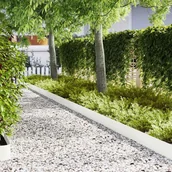 Ogrodzenia - Obramowania do trawnika 30 szt. Białe 100x0,5x20 cm Plastikowe - miniaturka - grafika 1