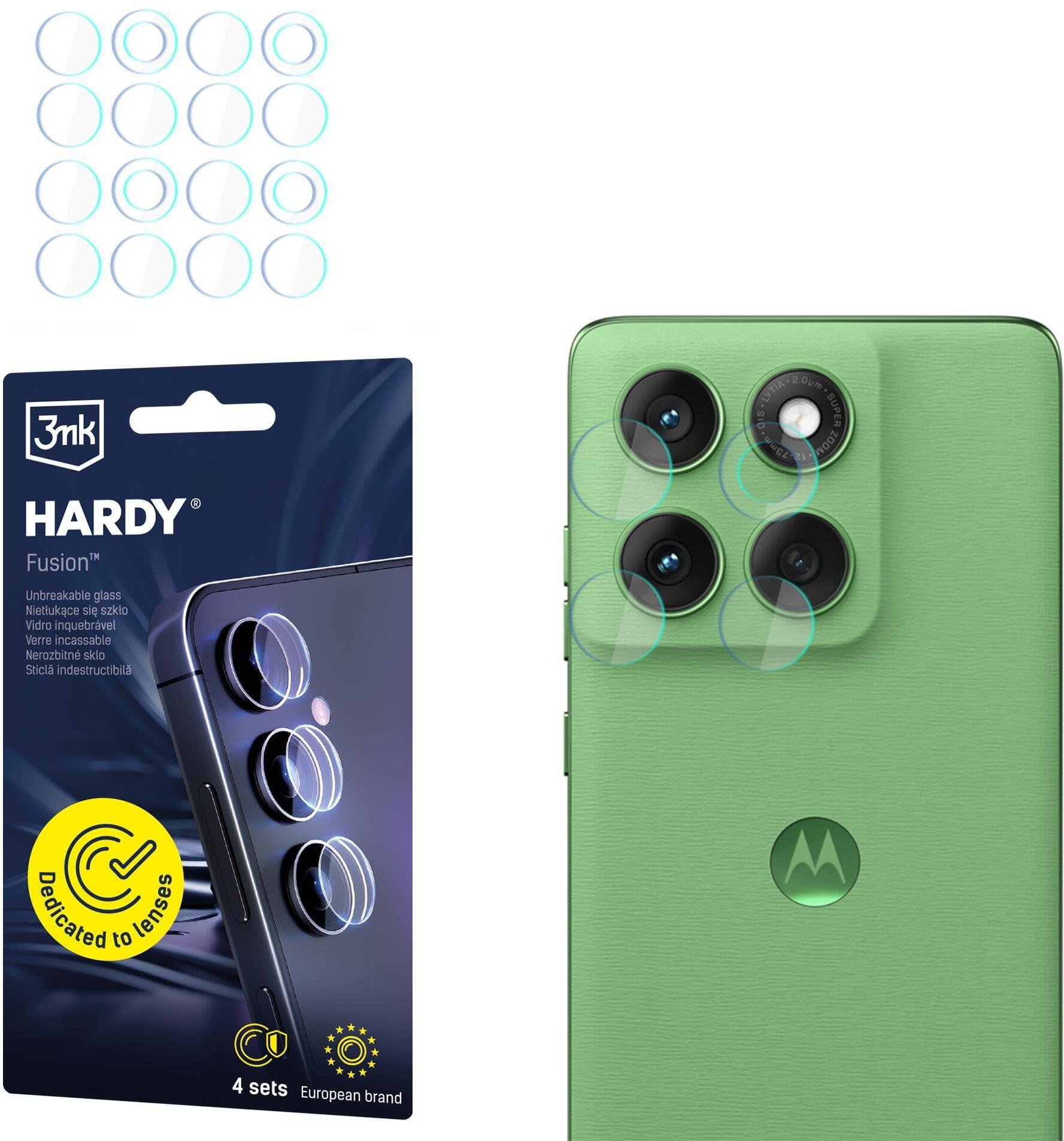 3MK Motorola Edge 60 - 3mk Hardy Fusion Lens Protection