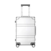 Walizki - Walizka kabinowa NINETYGO Metal 55cm srebrna - miniaturka - grafika 1