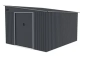 Altany ogrodowe - LANITPLAST domek ogrodowy narzędziowy WANDHAUS 911 ANTRACYT - miniaturka - grafika 1