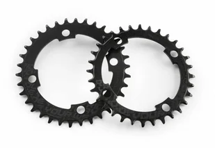Zębatka MTB Intro, narrow-wide, aluminiowa, 34 zęby, czarna - Części rowerowe - miniaturka - grafika 1