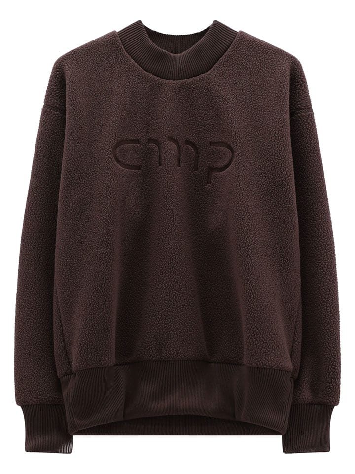 cmp Bluza polarowa w kolorze brązowym