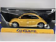 Samochody i pojazdy dla dzieci - Autoart Volkswagen New Beetle - Reflex Yellow 1:18 79731 - miniaturka - grafika 1