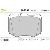 Klocki hamulcowe - Klocki hamulcowe - komplet VALEO 302292 - miniaturka - grafika 1