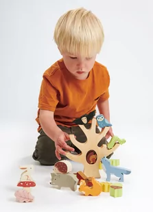 Tender Leaf Toys Tender Leaf Toys - Drewniana Gra Zręcznościowa  -  Leśne Zwierzątka - Puzzle - miniaturka - grafika 1