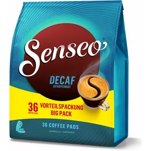 Senseo Decaf saszetki 48szt (bezkofeinowa) - Kawa w kapsułkach i saszetkach - miniaturka - grafika 1