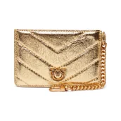 Etui na dokumenty i karty - Pinko Skórzane etui na karty CHAIN - miniaturka - grafika 1