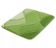 Dywaniki łazienkowe - Kleine Wolke Fiona Dywan kąpielowy zielony 55x 65 cm - miniaturka - grafika 1