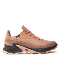 Buty sportowe damskie - Buty do biegania Salomon Alphacross 5 Gore-Tex L47595100 Koralowy - miniaturka - grafika 1