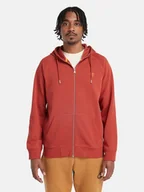 Bluzy męskie - Bluza męska rozpinana streetwear z kapturem Timberland TB0A2BNB S Pomarańczowa (196246838535). Bluzy męskie streetwear - miniaturka - grafika 1