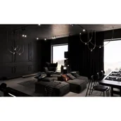 Lampy sufitowe - Wisząca lampa sypialniana No.C 5082 Shilo metalowa z regulacją 76cm platynowa - miniaturka - grafika 1