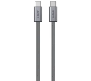 Aukey CB-DCC241 USB-C 1.0m 240W Grafitowy - Kable USB - miniaturka - grafika 1