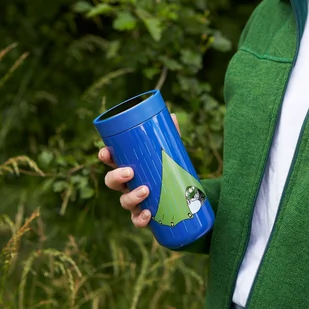 Do iść Puchar TO GO CLICK MOOMIN CAMPING Stelton 0,2 ja niebieski - Kubki - miniaturka - grafika 3