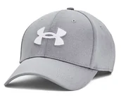 Czapki damskie - Czapka Under Armour BLITZING CAP szara S/M - miniaturka - grafika 1