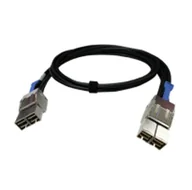 Kable komputerowe i do monitorów - QNAP CAB-PCIE10M-8644-8X kabel SAS 1 m Czarny - miniaturka - grafika 1