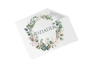 Ściereczka do okularów na dzień dziadka Wieniec - 1 szt. - Akcesoria do okularów - miniaturka - grafika 1