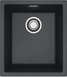 Zlew ALVEUS OMNI 10 czarny nakrapiany G91 (1150041) - Zlewozmywaki - miniaturka - grafika 1
