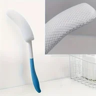 Inne - Ergonomiczna Szczotka do Prysznica z Długim Uchwytem dla Seniorów i Kobiet w Ciąży - Antypoślizgowa, Bez Zapachu, Narzędzie do Higieny Osobistej - miniaturka - grafika 1