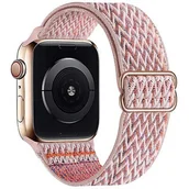 Akcesoria do smartwatchy - Pasek LUNA do Apple Watch 3/4/5/6/7/8/SE (42/44/45 mm) A00024 Różowo-piaskowy - miniaturka - grafika 1