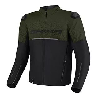 SHIMA DRIFT Kurtka motocyklowa dla mężczyzn, lekka, oddychająca letnia siatka, męska kurtka miejska, z tyłu CE, ochraniacze na łokcie, regulacja szerokości (kolor khaki, L) - Odzież motocyklowa - miniaturka - grafika 1