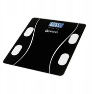 Wagi łazienkowe - PLATINET WAGA BATHROOM SMART BODY SCALE 180KG 26X26CM WITH APP BLUETOOTH BLACK 46021 - miniaturka - grafika 1
