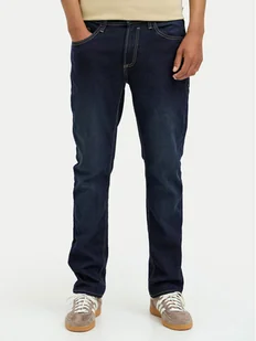 Blend Jeansy Twister 20715000 Granatowy Slim Fit - Spodnie męskie - miniaturka - grafika 1